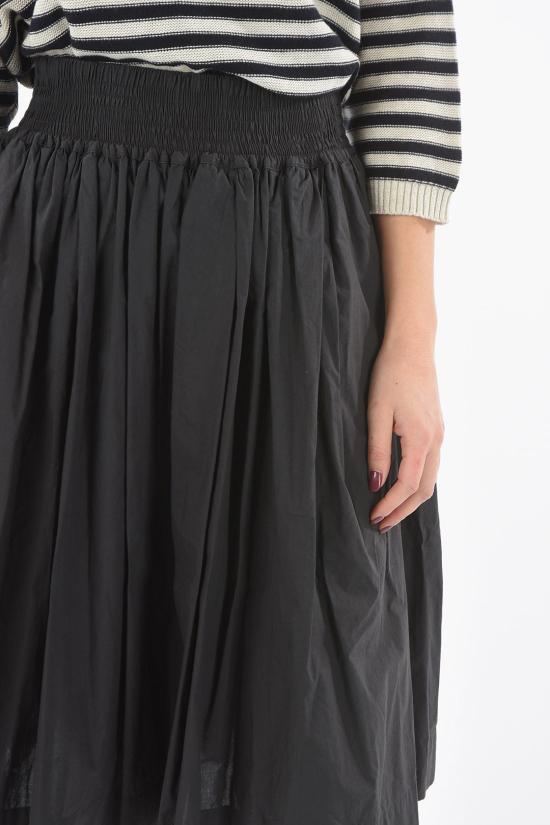  울리치 미디 스커트 CFWWSK0021FRUT1509 100 Black - WOOLRICH