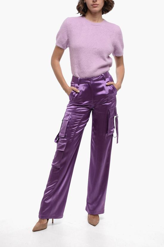  레트로페테 스트레이트 팬츠 SS23 6539 ORCHID PURPLE Violet - RETROFETE