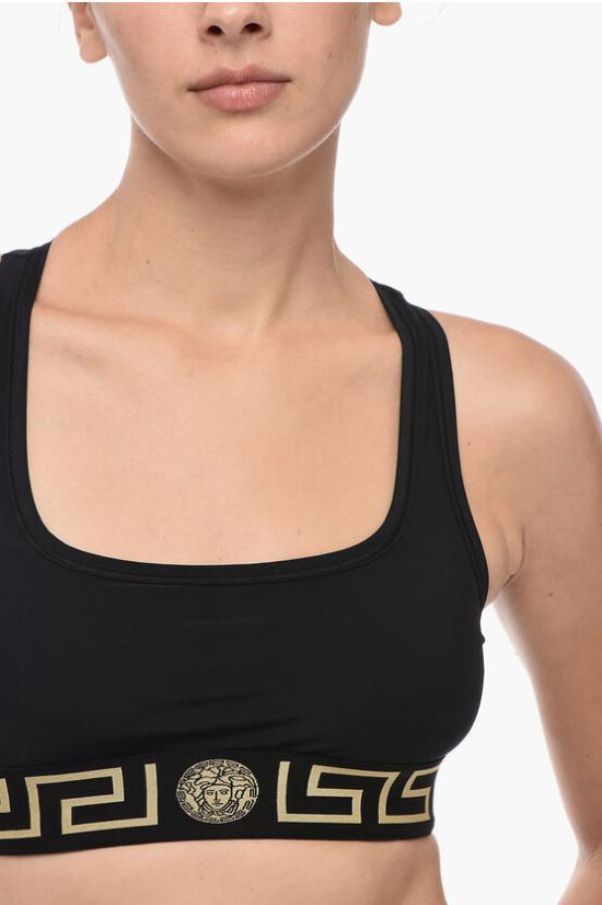  베르사체 민소매 티셔츠 1004104 1A06229 1B000 Black - VERSACE