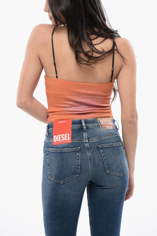  디젤 민소매 티셔츠 A12160 0EPAG 36LA Orange - DIESEL