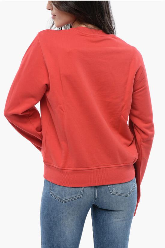  디젤 긴팔 티셔츠 A05089 0BAWT 44Q Red - DIESEL