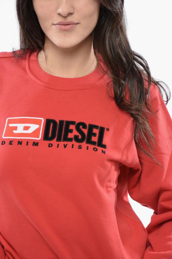  디젤 긴팔 티셔츠 A05089 0BAWT 44Q Red - DIESEL