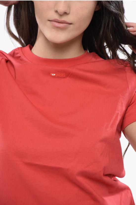  디젤 반팔 티셔츠 A06416 0HFAX 44Q Red - DIESEL
