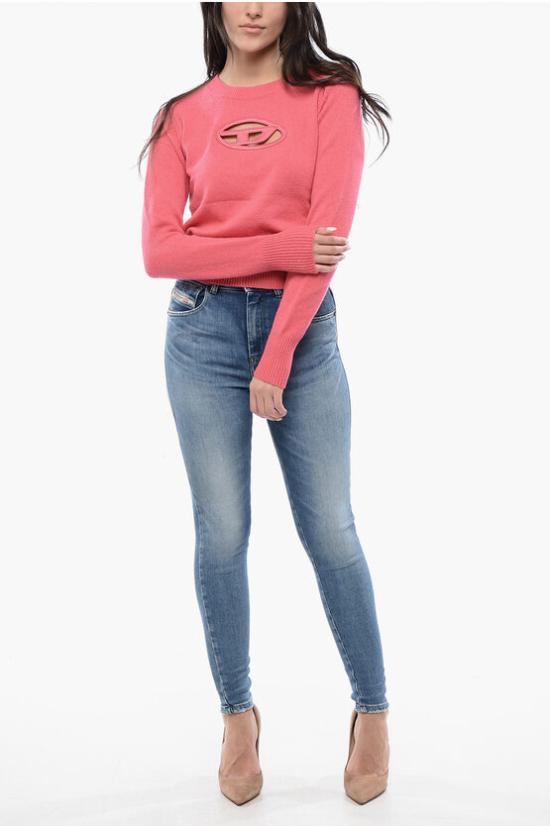  디젤 스웨터 A06712 0KCAE 3CX Pink - DIESEL