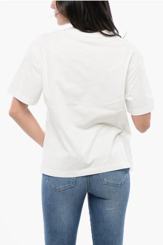  디젤 반팔 티셔츠 A11498 0JYYF 141 White - DIESEL