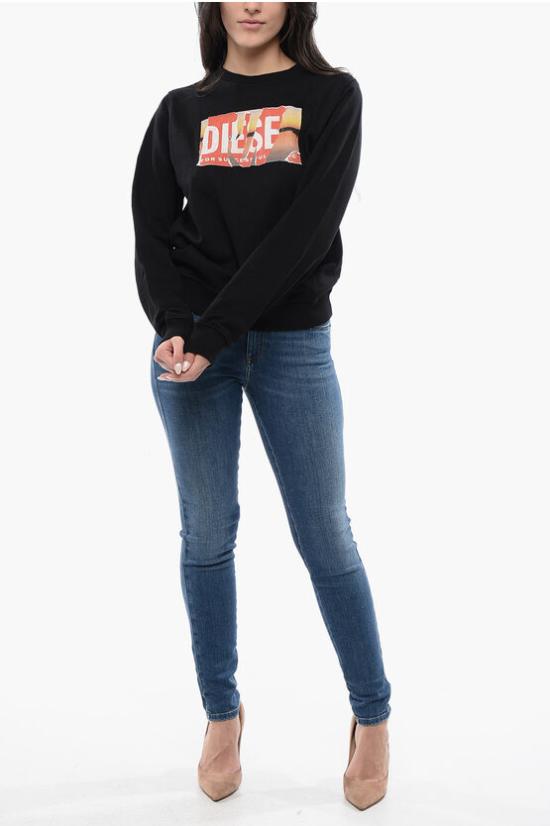  디젤 긴팔 티셔츠 A11499 0EJAA 9XX Black - DIESEL