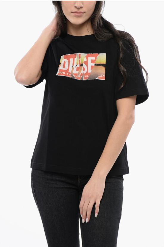  디젤 반팔 티셔츠 A11498 0JYYF 9XX Black