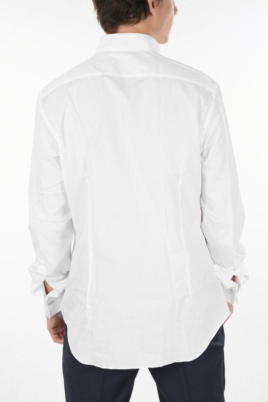  꼬르넬리아니 긴팔 셔츠 77E191 6111000 028 White - CORNELIANI