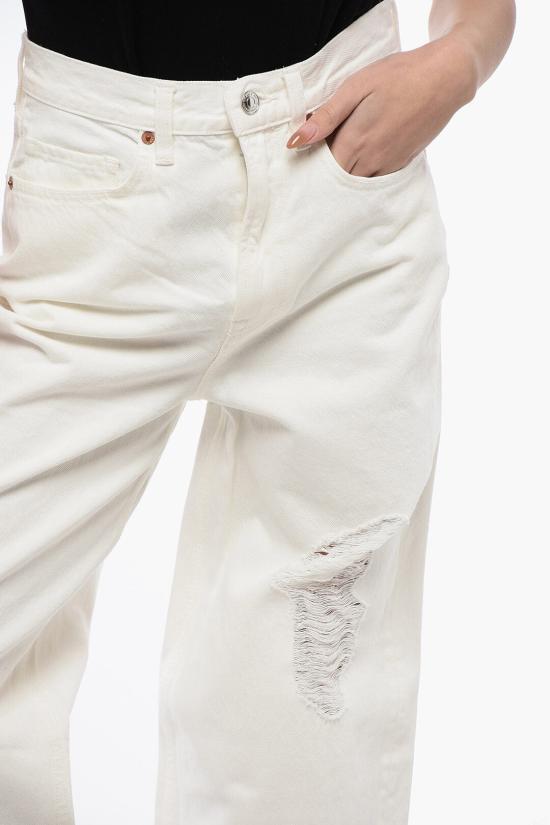  올세인츠 데님 팬츠 JAYCE WE002U WHITE White - ALLSAINTS