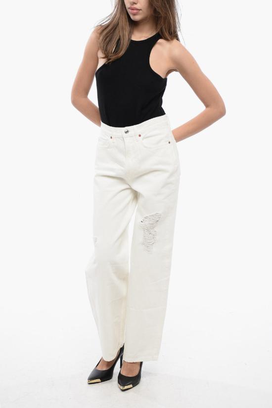  올세인츠 데님 팬츠 JAYCE WE002U WHITE White - ALLSAINTS