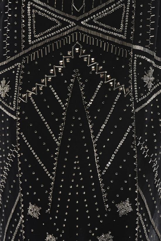  올세인츠 롱 원피스 ETTA WD229Z BLACK Black - ALLSAINTS