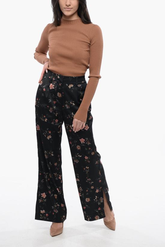  올세인츠 스트레이트 팬츠 LOUISA WP534Z BLACK Black - ALLSAINTS