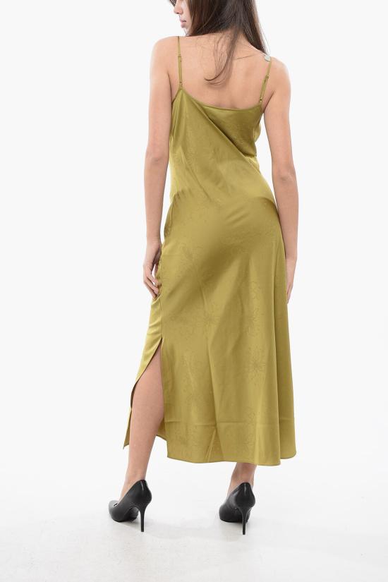  올세인츠 롱 원피스 HADLEY WD569Z SAP GREEN Green - ALLSAINTS