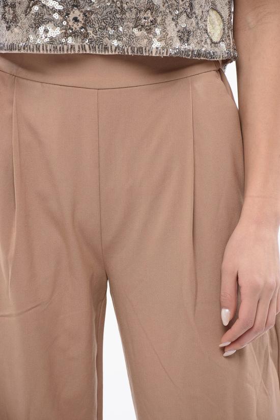  올세인츠 스트레이트 팬츠 ALEIDA WT519Z FAWN BROWN Brown - ALLSAINTS