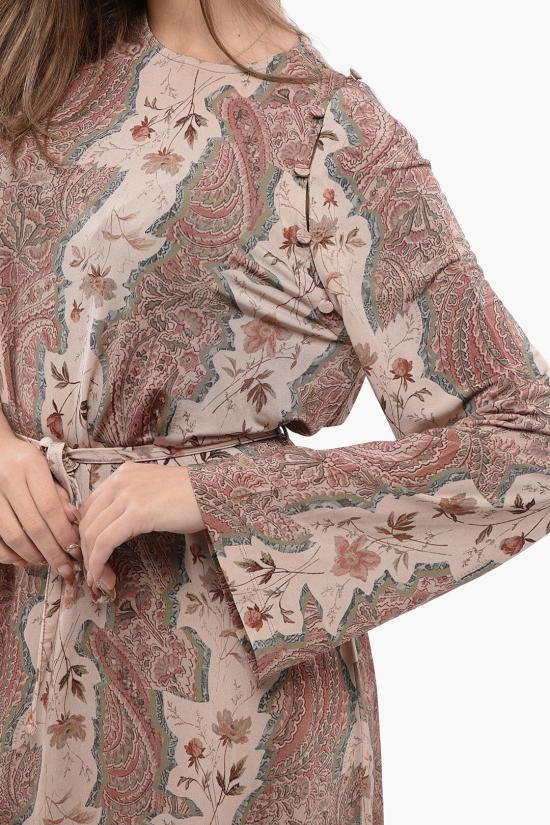  올세인츠 롱 원피스 SUSANNAH WD503Z CLAY PINK Pink - ALLSAINTS