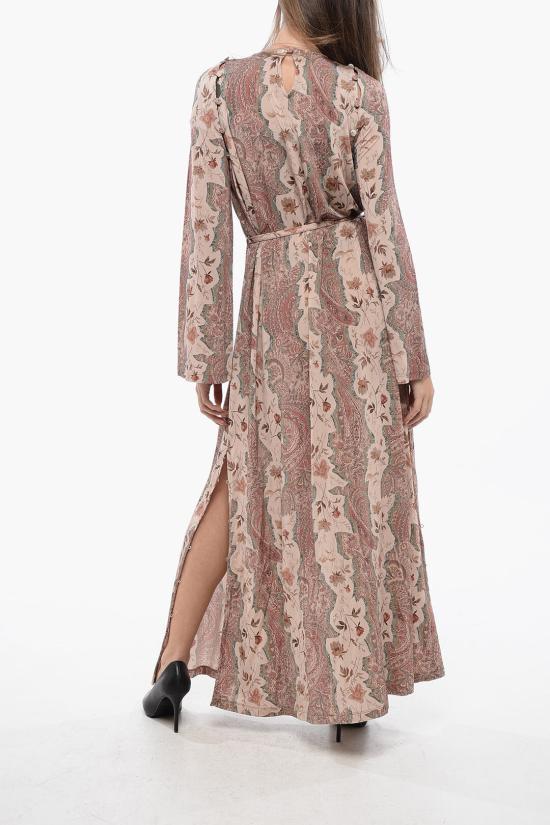  올세인츠 롱 원피스 SUSANNAH WD503Z CLAY PINK Pink - ALLSAINTS