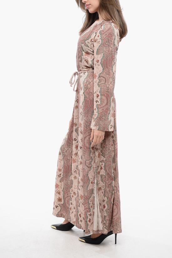  올세인츠 롱 원피스 SUSANNAH WD503Z CLAY PINK Pink - ALLSAINTS