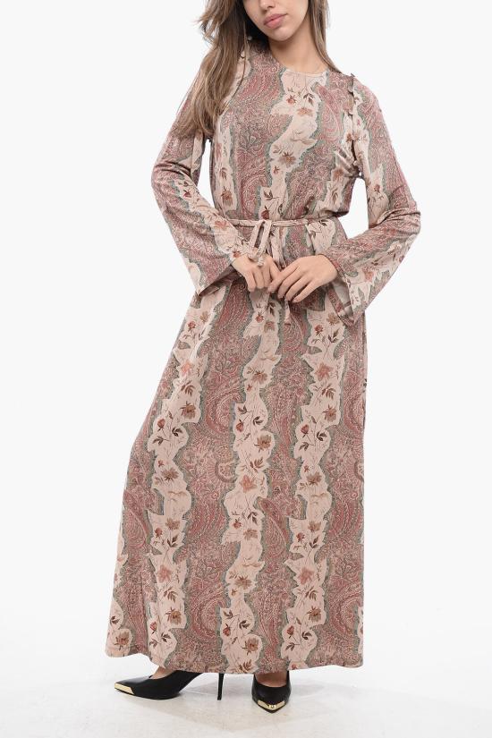  올세인츠 롱 원피스 SUSANNAH WD503Z CLAY PINK Pink