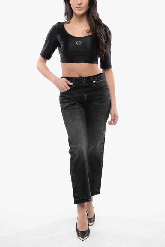  알13 데님 팬츠 R13WD103 D175A 0 ETON BLACK SELVEDGE Black - R13