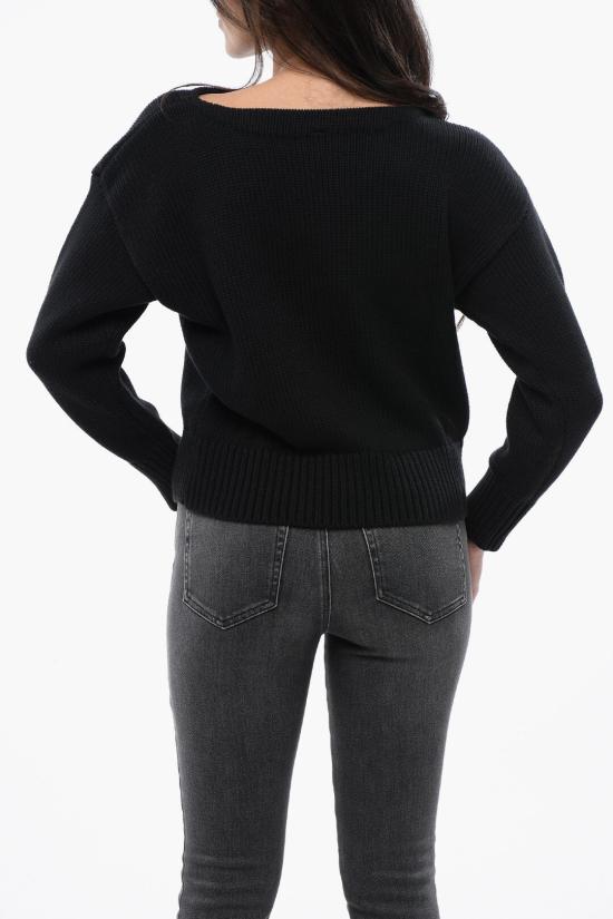  알13 스웨터 R13WY196 Y016A 0 BLACK Black - R13