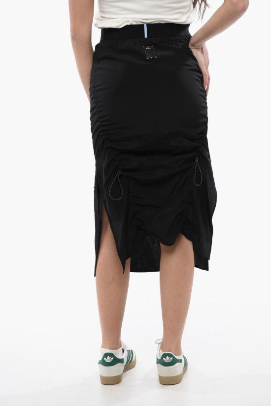  알렉산더 맥퀸 롱 스커트 663540 RQB02 1000 Black - ALEXANDER MCQUEEN