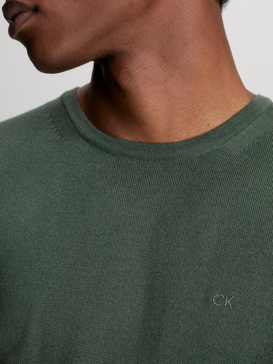  캘빈클라인 스웨터 K10K109474 LLP GREEN - CALVIN KLEIN