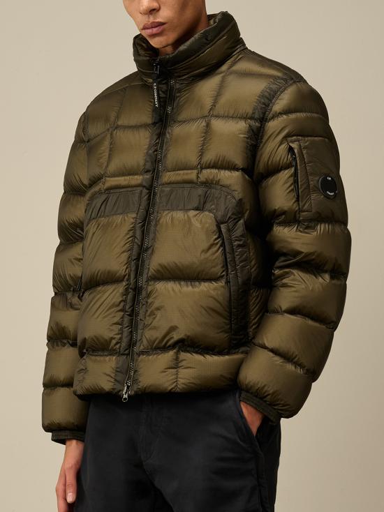 25FW 씨피 컴퍼니 숏패딩 17CMOW216A006099A 674 GRAPE LEAF - C.P. COMPANY
