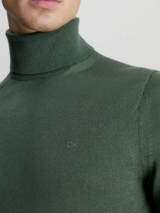  캘빈클라인 터틀넥 K10K110420 LLP GREEN - CALVIN KLEIN