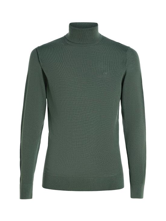  캘빈클라인 터틀넥 K10K110420 LLP GREEN