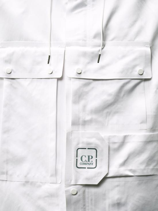 씨피 컴퍼니 자켓 16CLOW027A006258A 101 WHITE - C.P. COMPANY