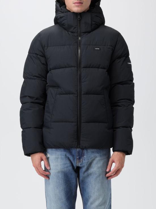 24FW 캘빈클라인 숏패딩 K10K110336 BEH BLACK