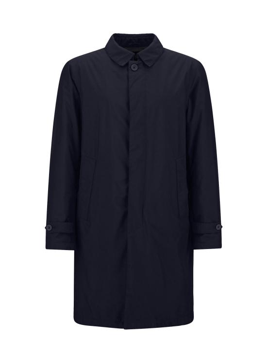 25FW 에르노 라미나 칼라 버튼업 패딩 코트 PI00311UL11123 9201 BLU