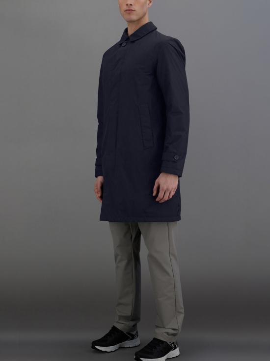 25FW 에르노 라미나 칼라 버튼업 패딩 코트 PI00311UL11123 9201 BLU - HERNO