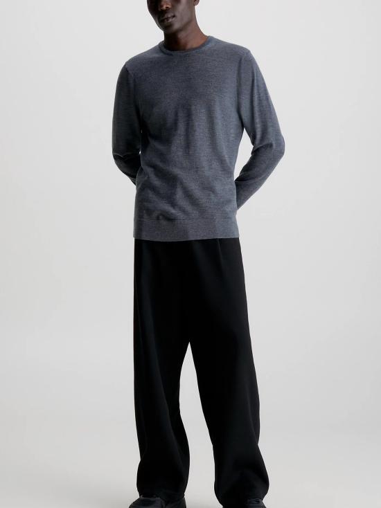 캘빈클라인 스웨터 K10K109474 P4E DARK GREY - CALVIN KLEIN