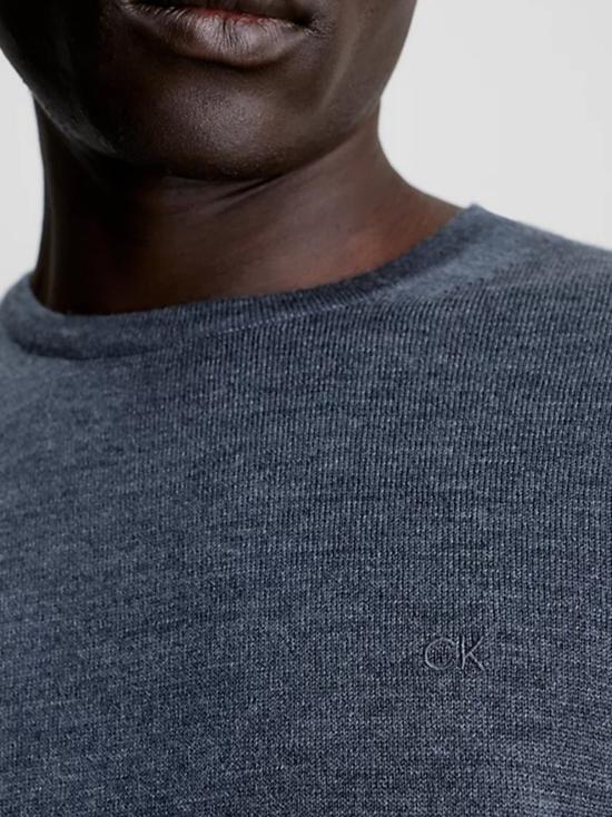  캘빈클라인 스웨터 K10K109474 P4E DARK GREY - CALVIN KLEIN
