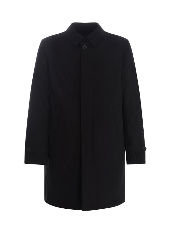 25FW 에르노 라미나 칼라 버튼업 패딩 코트 PI00311UL11123 9300 NERO