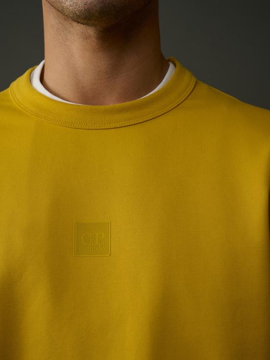  씨피 컴퍼니 긴팔 티셔츠 16CLSS230A006452W 224 OCRA - C.P. COMPANY