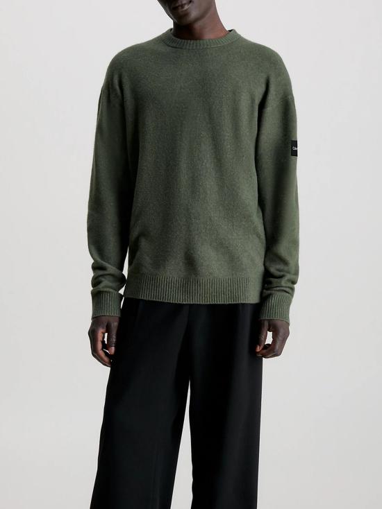  캘빈클라인 스웨터 K10K110401 LLP GREEN - CALVIN KLEIN