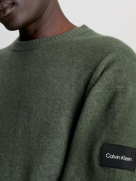  캘빈클라인 스웨터 K10K110401 LLP GREEN - CALVIN KLEIN