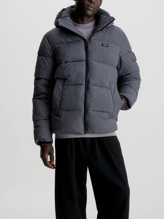 24FW 캘빈클라인 숏패딩 K10K110336 PC9 GREY - CALVIN KLEIN