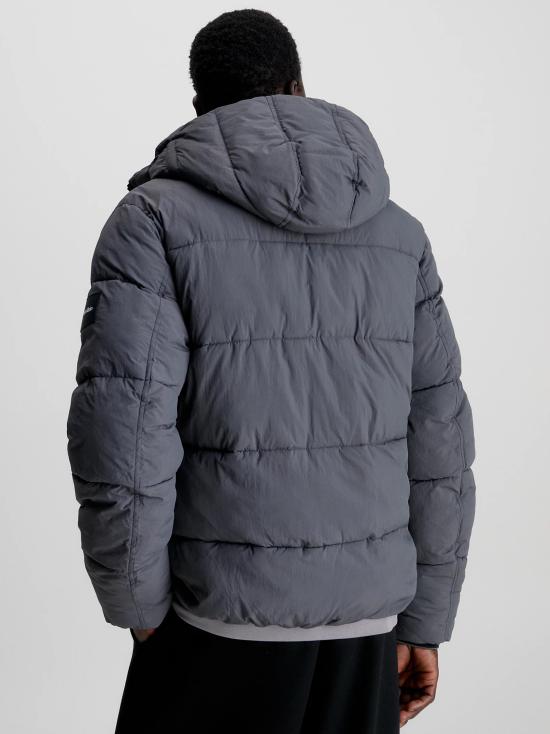  캘빈클라인 숏패딩 K10K110336 PC9 GREY - CALVIN KLEIN