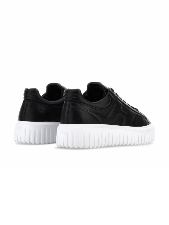 25SS 호간 H 스트라이프 스니커즈 HXM6450FC60LE9 B999 NERO - HOGAN