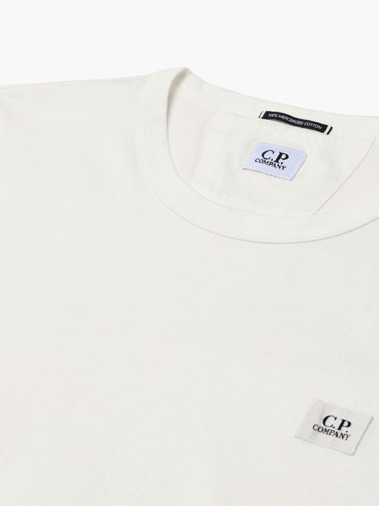  씨피 컴퍼니 긴팔 티셔츠 16CMTS089A006374G 103 GAUZE WHITE - C.P. COMPANY