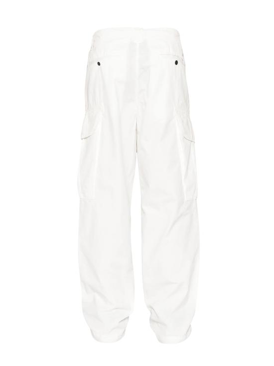  씨피 컴퍼니 마이크로 랩스 루즈 카고 팬츠 16CMPA064A006475G 103 GAUZE WHITE - C.P. COMPANY