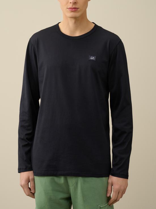  씨피 컴퍼니 긴팔 티셔츠 16CMTS089A006374G 888 TOTAL ECLIPSE - C.P. COMPANY