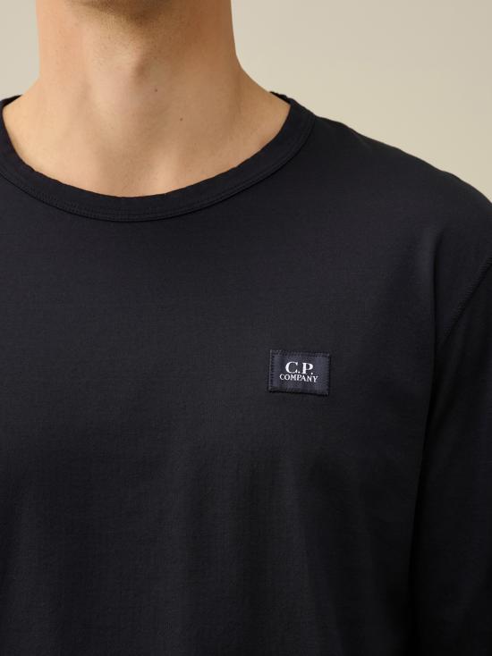  씨피 컴퍼니 긴팔 티셔츠 16CMTS089A006374G 888 TOTAL ECLIPSE - C.P. COMPANY