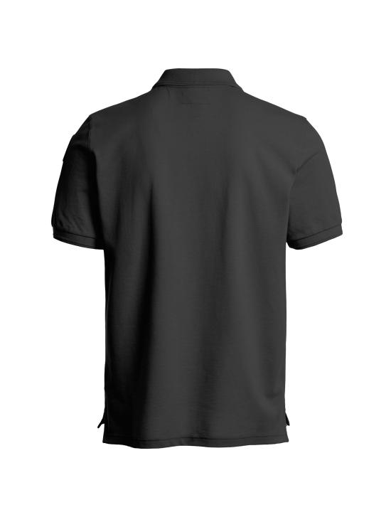 25FW 파라점퍼스 폴로 티셔츠 24WMPMPOEY26 0541 BLACK - PARAJUMPERS