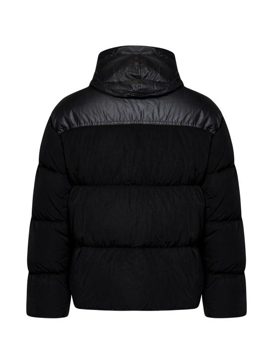 25FW 씨피 컴퍼니 에코 크롬-R 믹스드 고글 다운 자켓 에코 크롬-R 믹스드 고글 다운   17CMOW032A006369M 999 BLACK - C.P. COMPANY