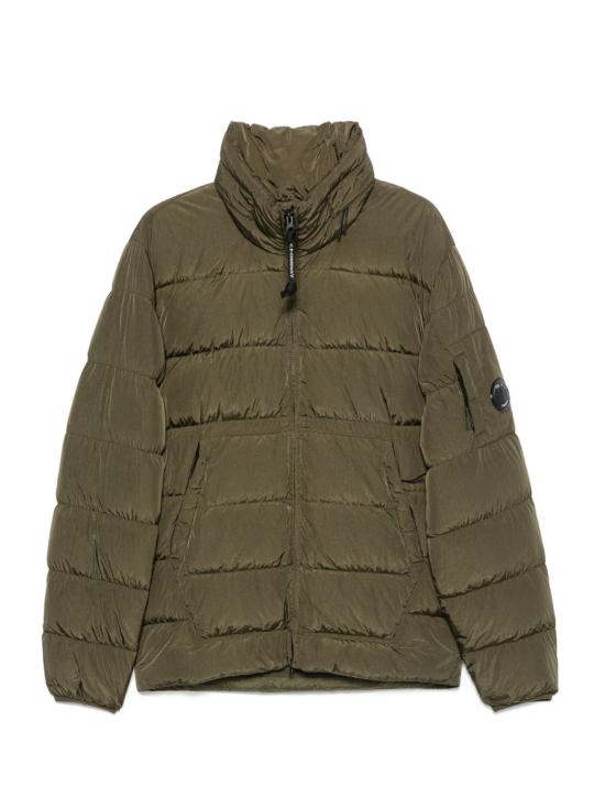 25FW 씨피 컴퍼니 렌즈 와펜  크롬R 나일론 패딩 17CMOW016A005904G 683 IVY GREEN
