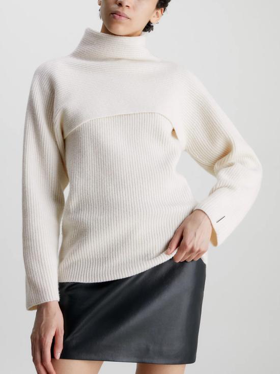  캘빈클라인 자켓 K20K205986 YAT WHITE - CALVIN KLEIN